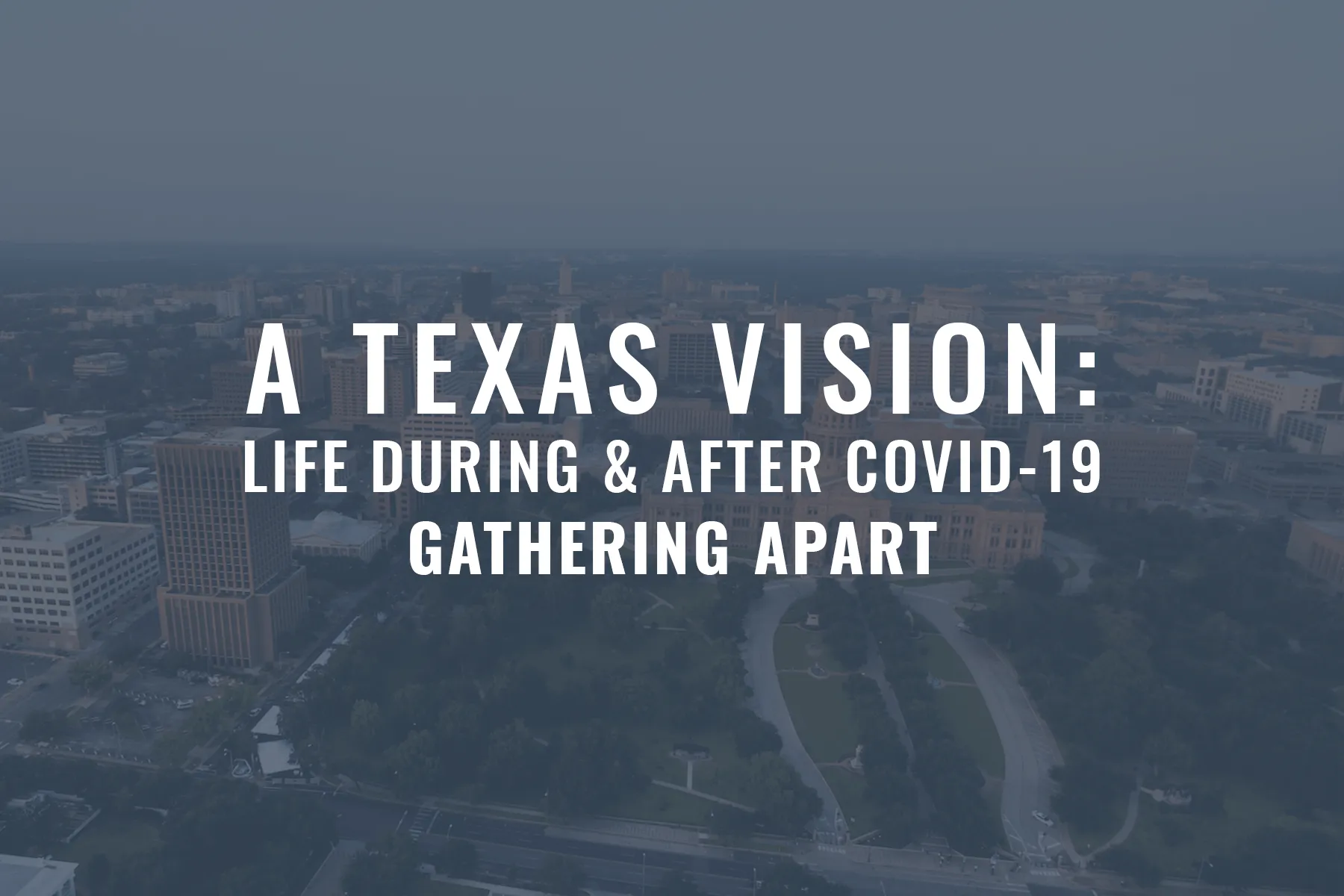 Speaker Dennis Bonnen meets with church leaders to discuss the effects of COVID-19 on their congregations and how we can be encouraged during this time.