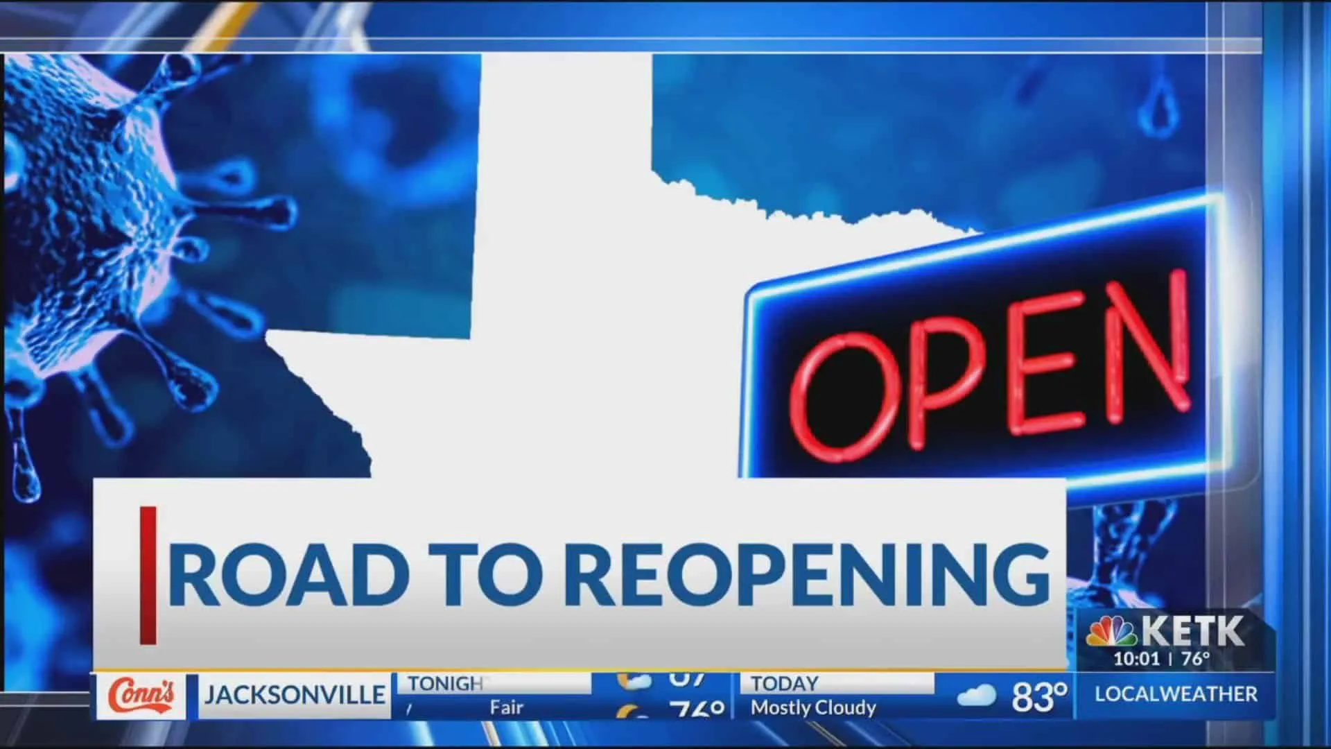 Abbott, Bonnen defend Texas reopening plan, expect next step to be revealed Monday