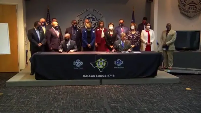 Gov. Abbott announces legislative proposals beefing up penalties aimed at rioters