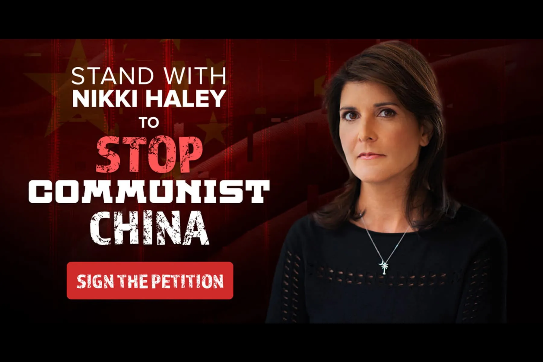 Sign the petition to stop the Chinese Communist government’s deception and manipulation. We need Congress to act NOW to prevent China’s growing influence.