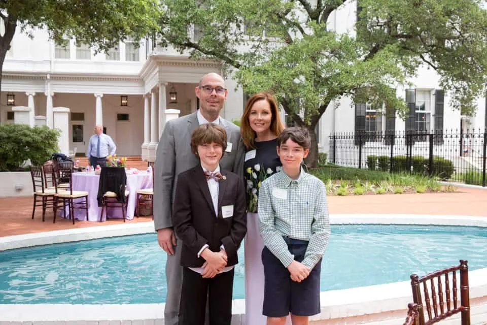 Reminiscing about Easter egg hunts at the Governor’s Mansion when the boys were younger but also cherishing the quiet, casual togetherness of today as we practice social distancing.