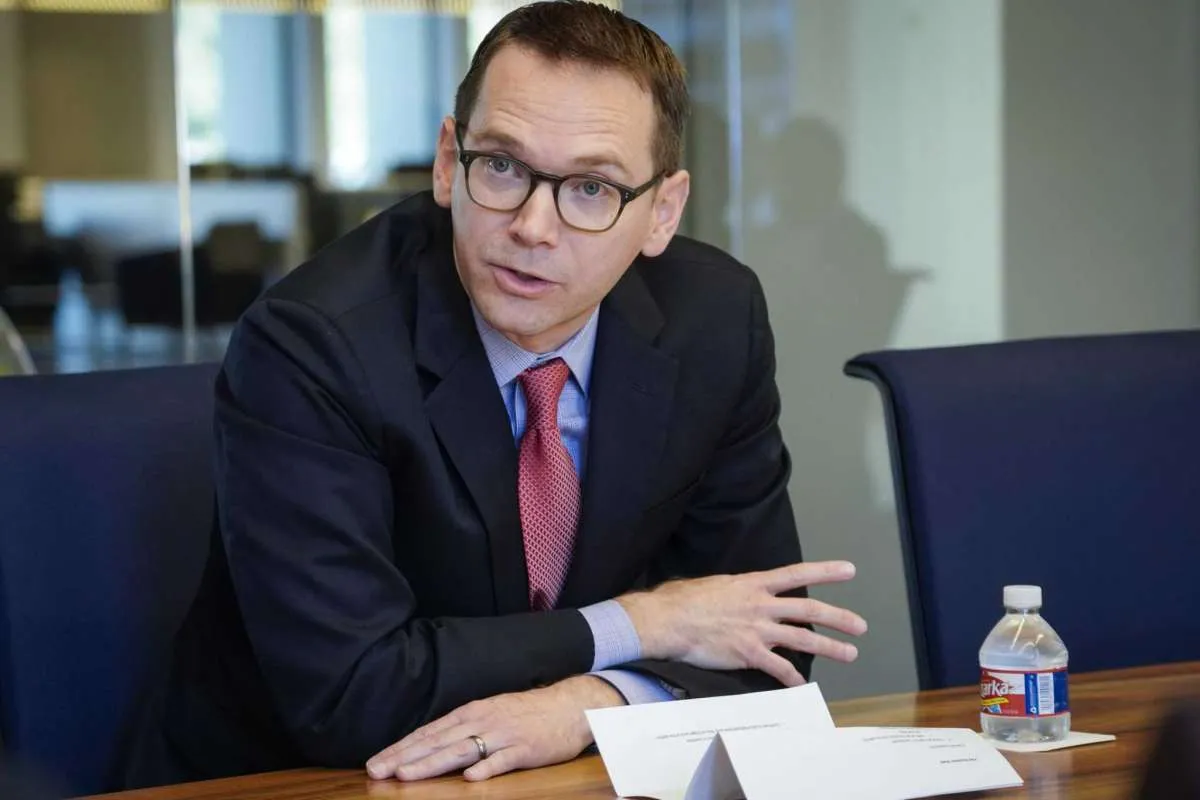 Texas Education Commissioner Mike Morath, pictured in 2019, announced changes Friday to the state’s guidance on reopening schools and providing in-person instruction to high school students. Photo: Brett Coomer, Houston Chronicle / Staff photographer