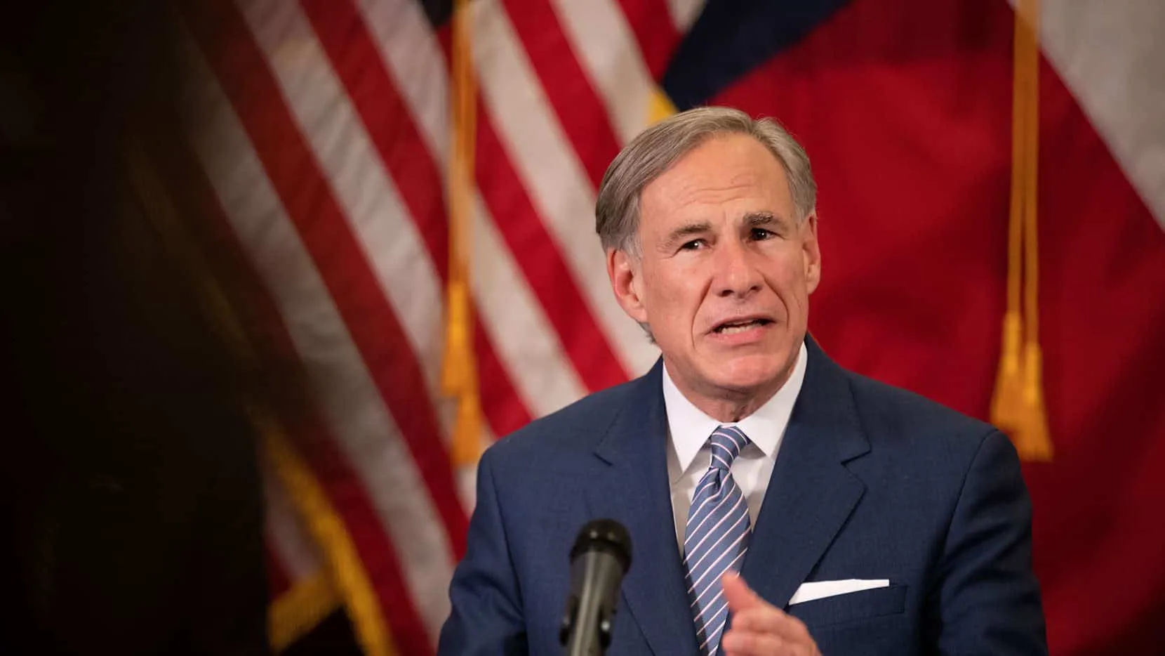 Gov. Greg Abbott on Friday named a strike force to prepare for re-opening the Texas economy and lifted some restrictions he'd imposed because of the novel coronavirus, though he warned now's not the time to ease up on social distancing.(Miguel Gutierrez / Pool photo)
