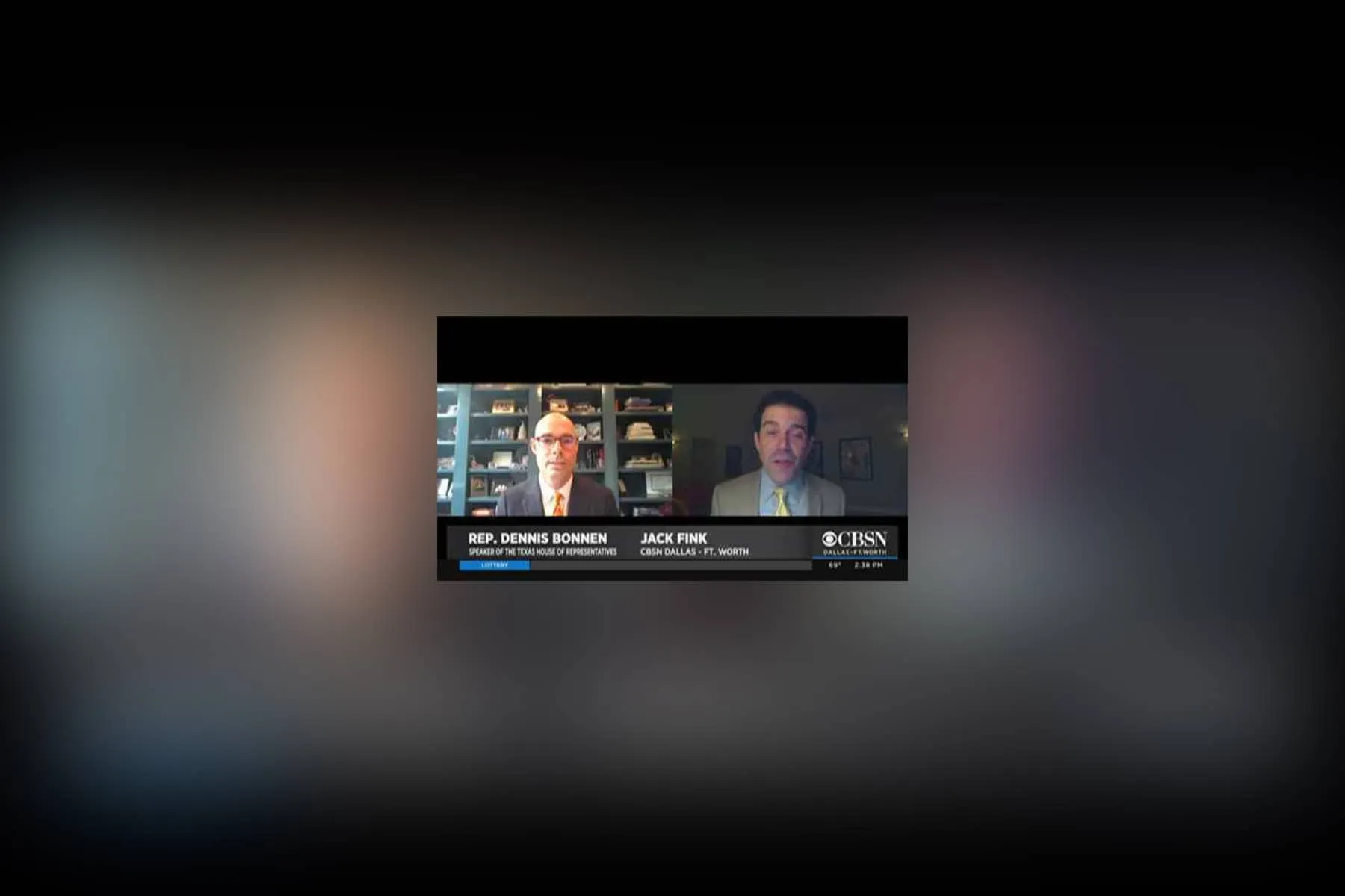 TX House Speaker Bonnen Discusses Coronavirus