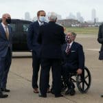 Greeting Vice President Pence in Dallas, TX